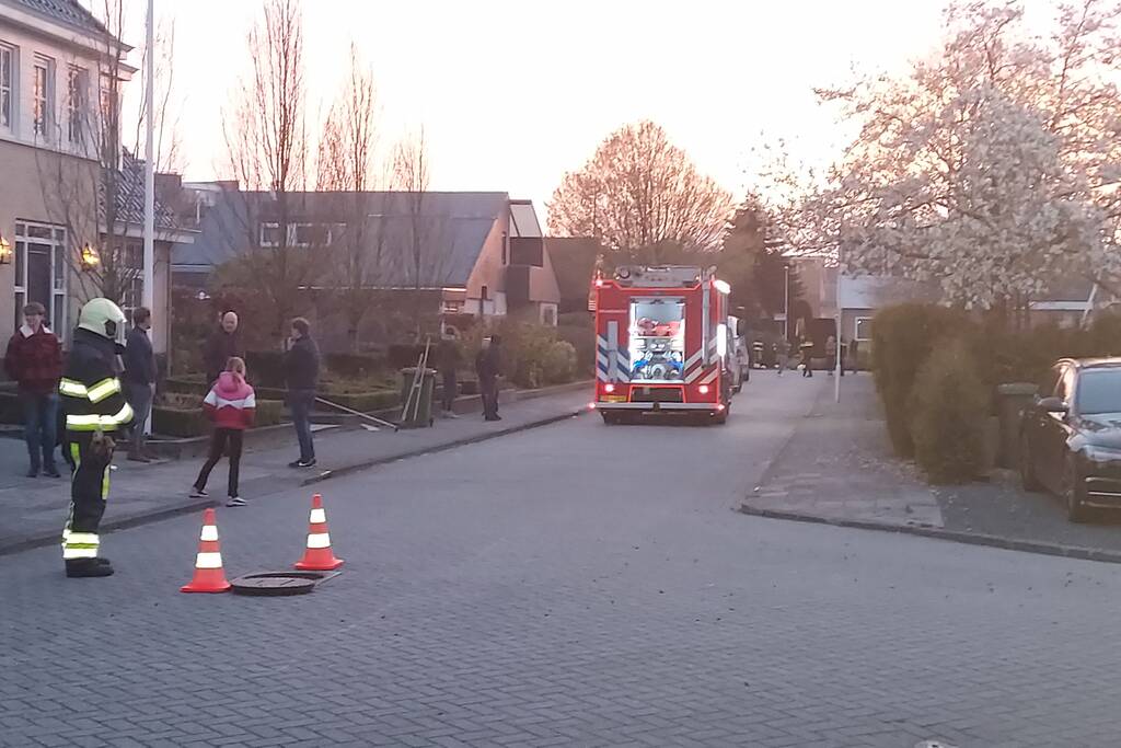 Vreemde lucht uit riool