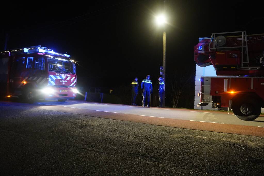 Grote uitslaande brand in duiventil