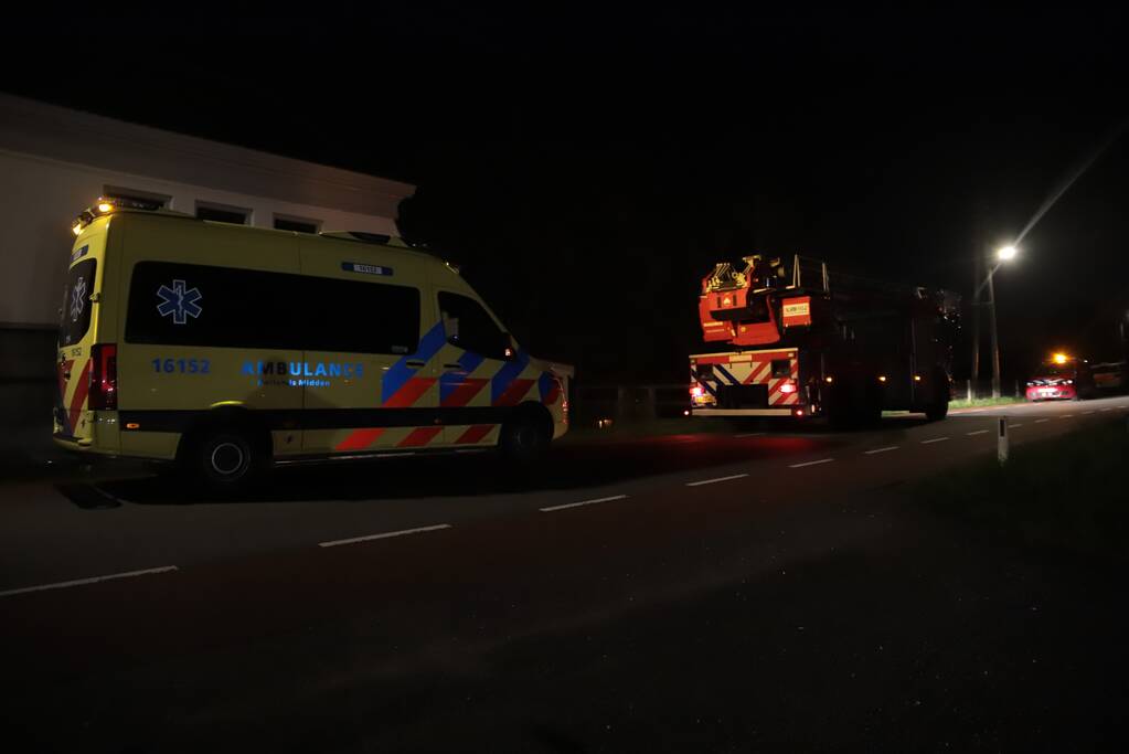 Grote uitslaande brand in duiventil