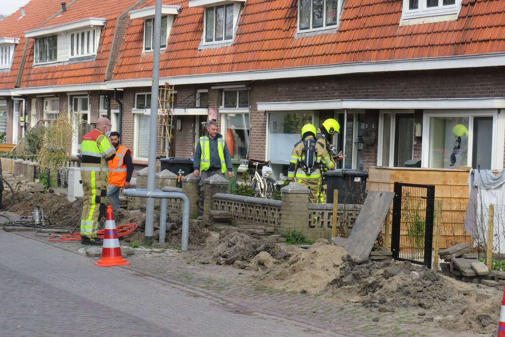 Gaslekkage ontstaan bij aanleg glasvezelnetwerk