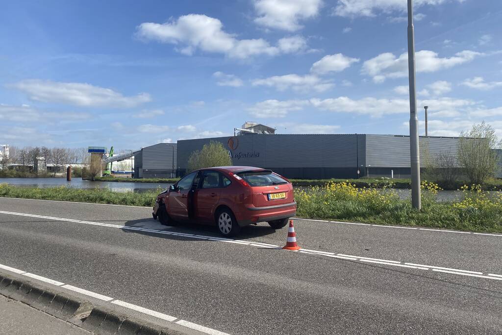 Ongeval tussen twee voertuigen