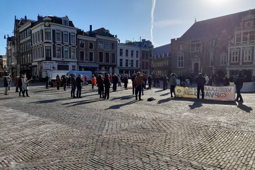 Demonstratie tegen verslaafdenopvang