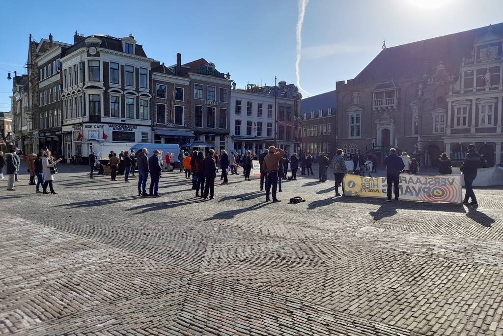 Demonstratie tegen verslaafdenopvang