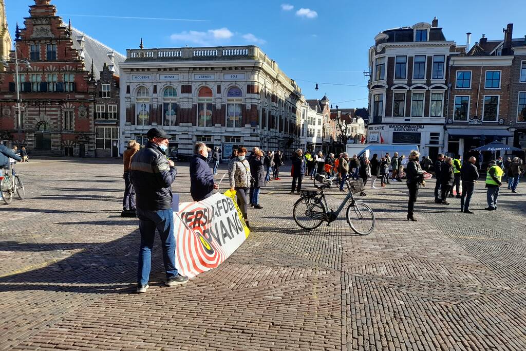 Demonstratie tegen verslaafdenopvang