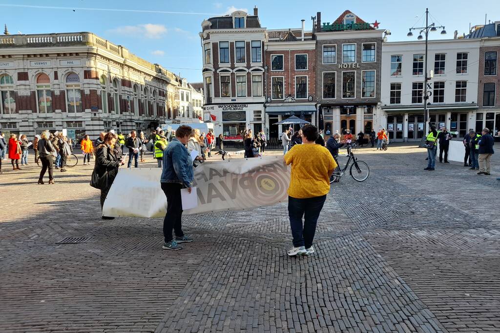 Demonstratie tegen verslaafdenopvang