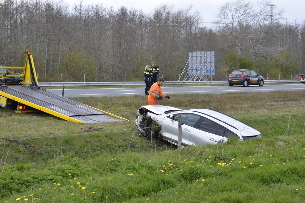 Zwaar ongeval tussen drie voertuigen