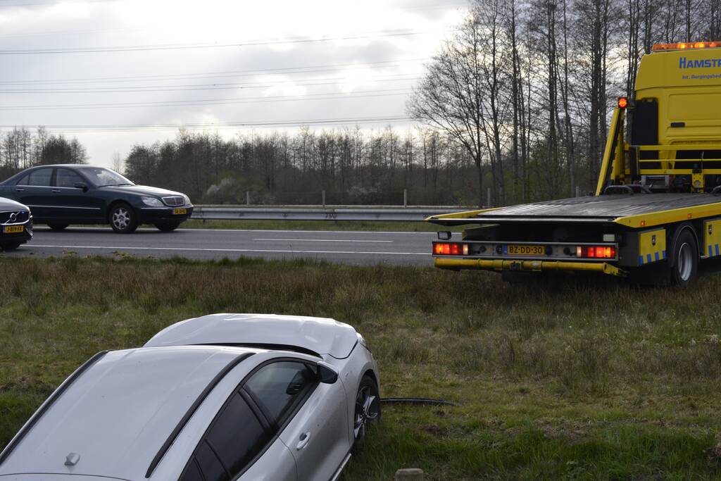 Zwaar ongeval tussen drie voertuigen