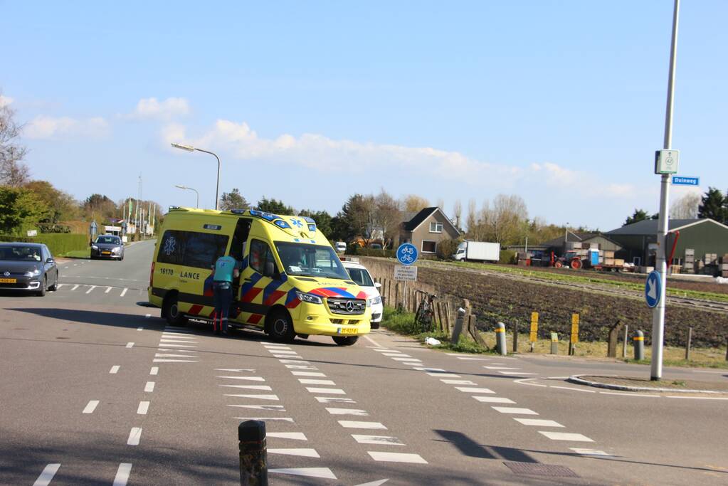 Mountainbiker aangereden op oversteekplaats