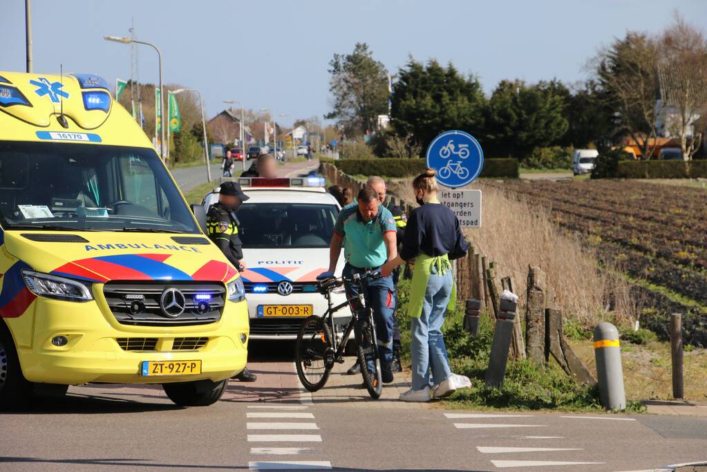 Mountainbiker aangereden op oversteekplaats