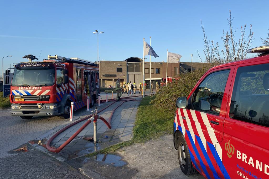 Jeugdgevangenis ontruimd door brand