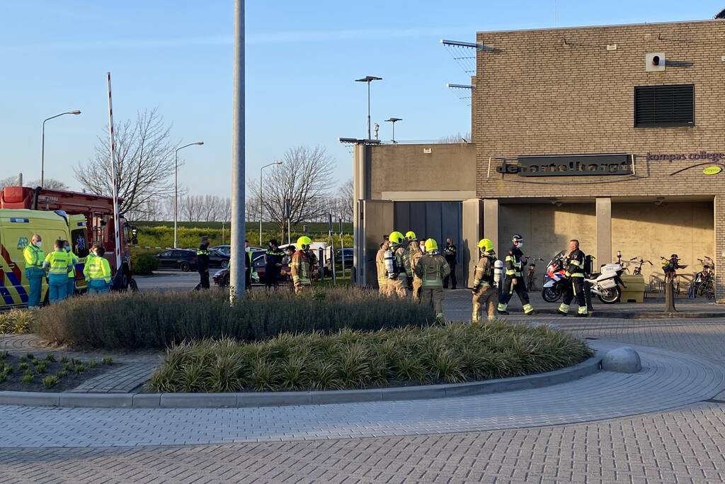 Jeugdgevangenis ontruimd door brand