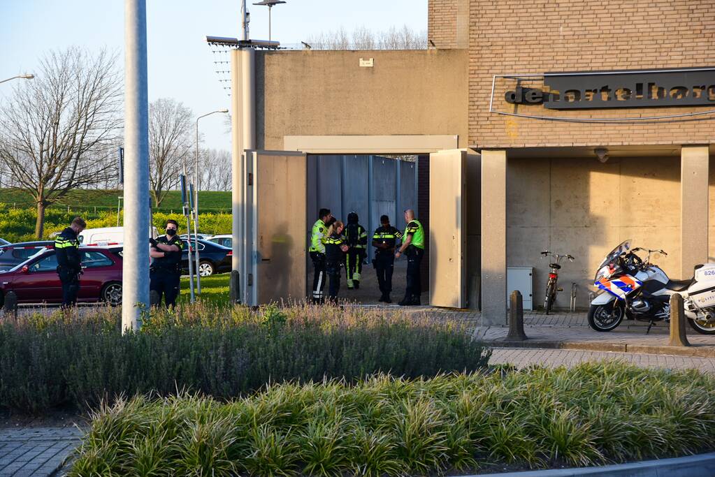 Jeugdgevangenis ontruimd door brand