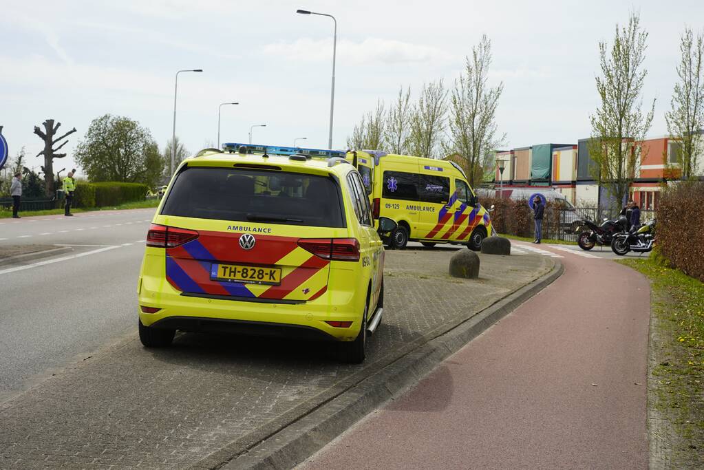 Motorrijdster (44) overleden bij verkeersongeval
