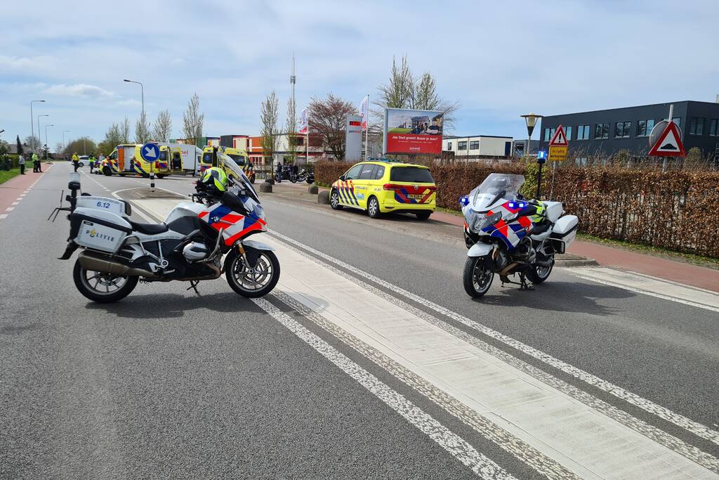 Motorrijdster (44) overleden bij verkeersongeval