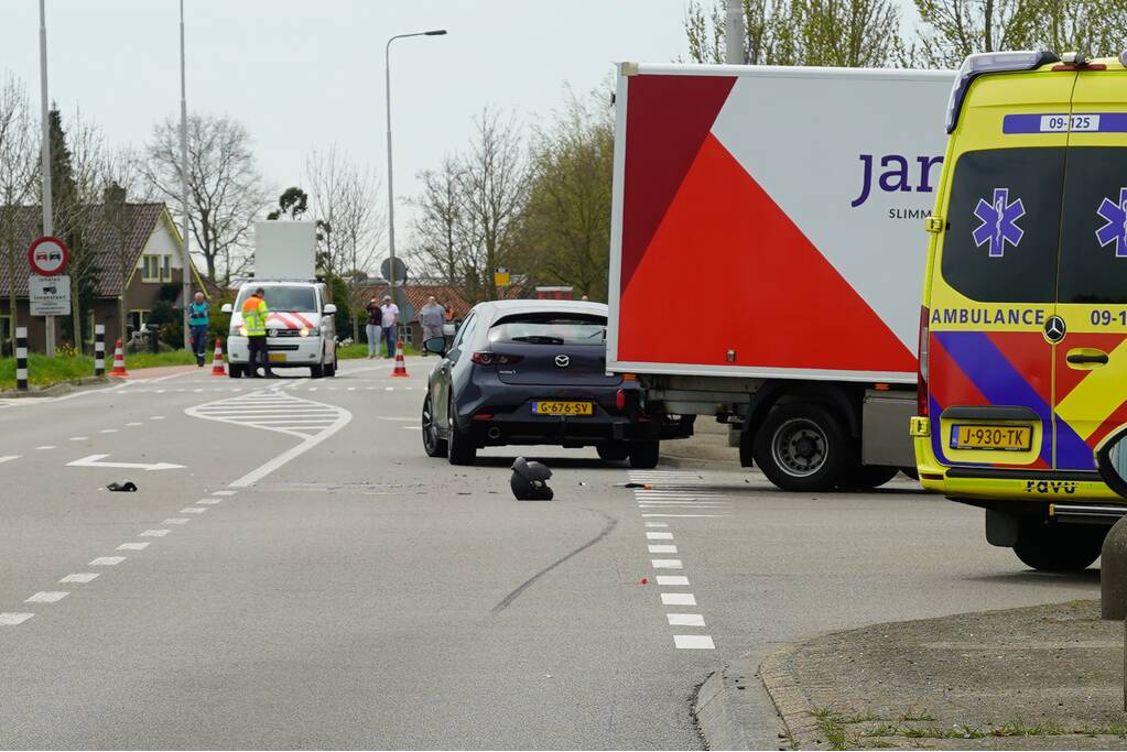 Motorrijdster (44) overleden bij verkeersongeval