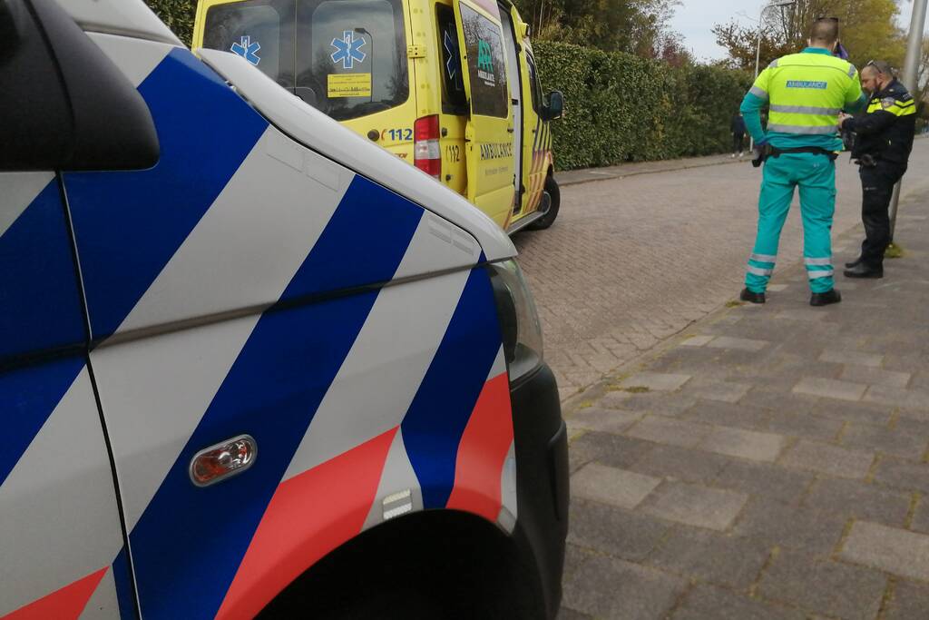 Ongeval tussen fietsers