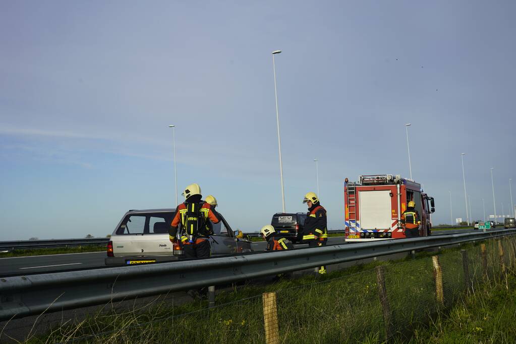 Brandweer doet onderzoek naar kapotte motor