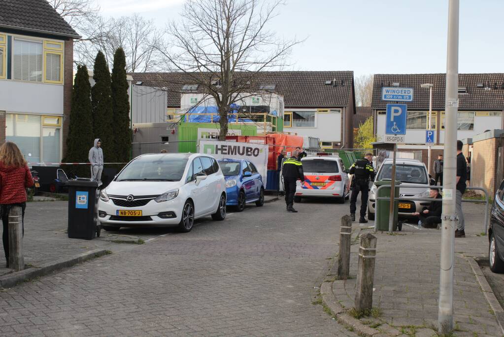 Persoon gewond na steekincident