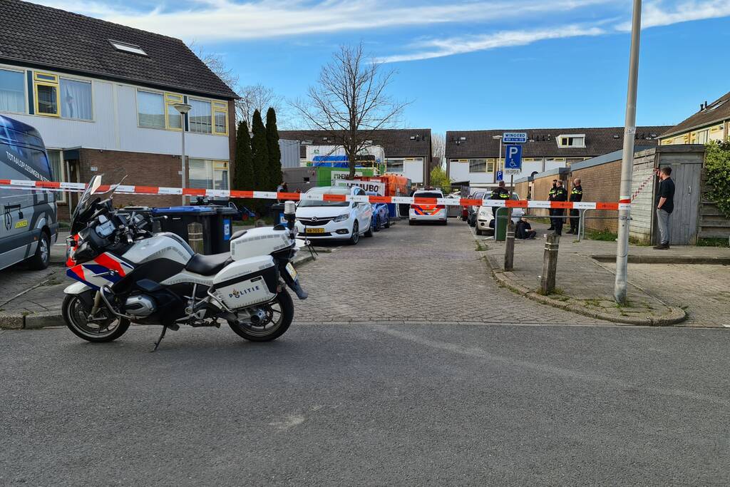 Persoon gewond na steekincident