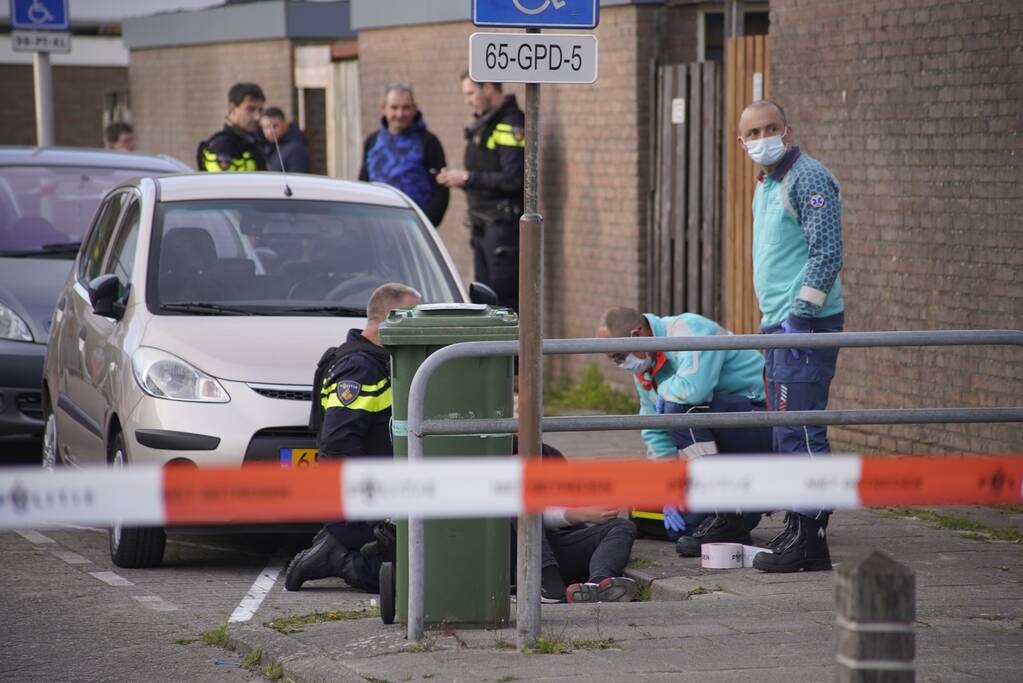 Persoon gewond na steekincident