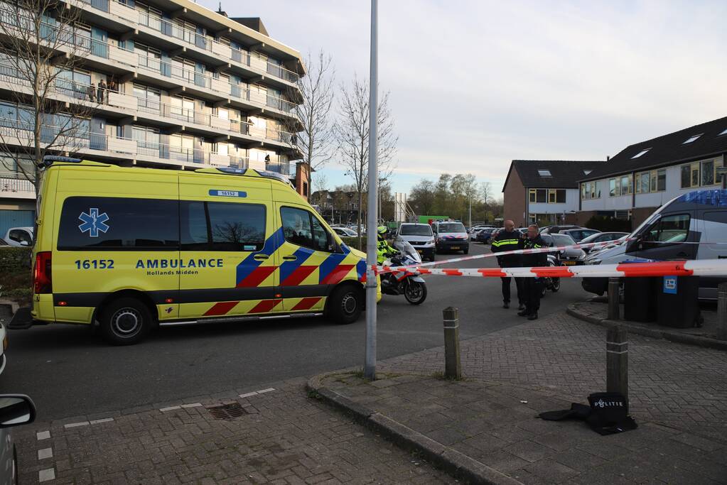 Persoon gewond na steekincident