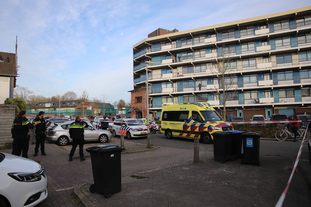 Persoon gewond na steekincident