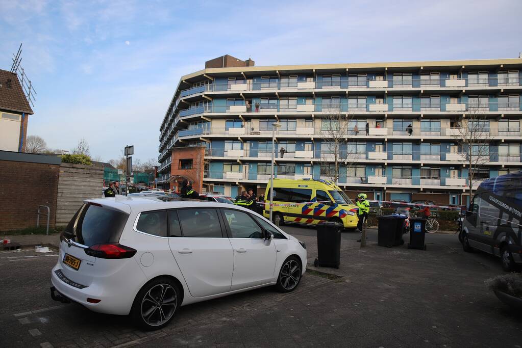 Persoon gewond na steekincident
