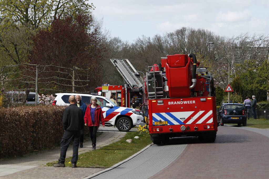 Brand bij verhuisbedrijf