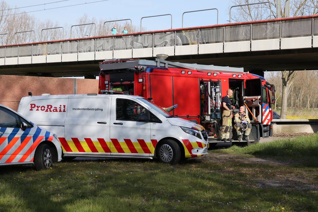 Geen treinverkeer door ongeval op het spoor