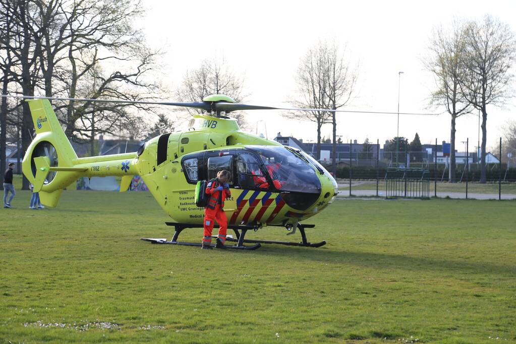 Twee gewonden bij ernstig ongeval
