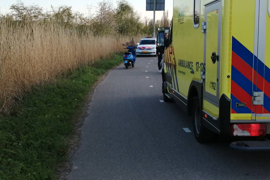 Schade bij ongeval met scooter