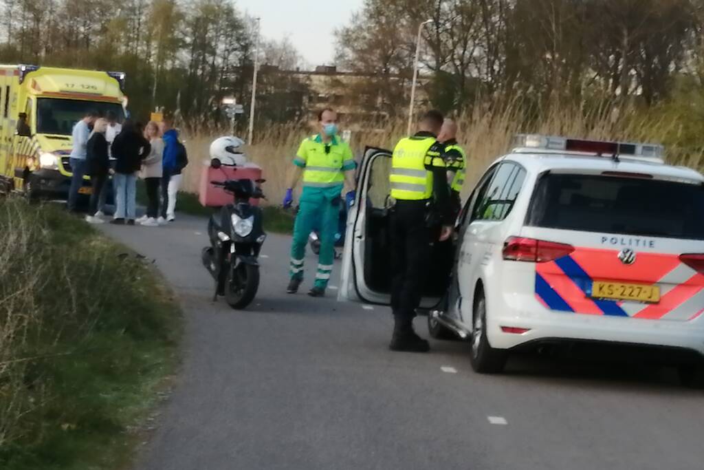 Schade bij ongeval met scooter
