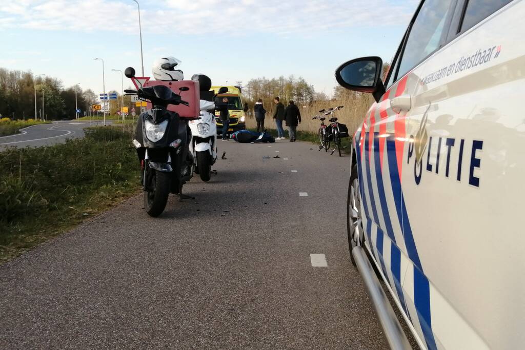 Schade bij ongeval met scooter