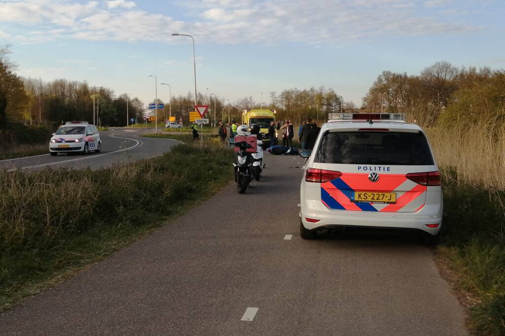 Schade bij ongeval met scooter