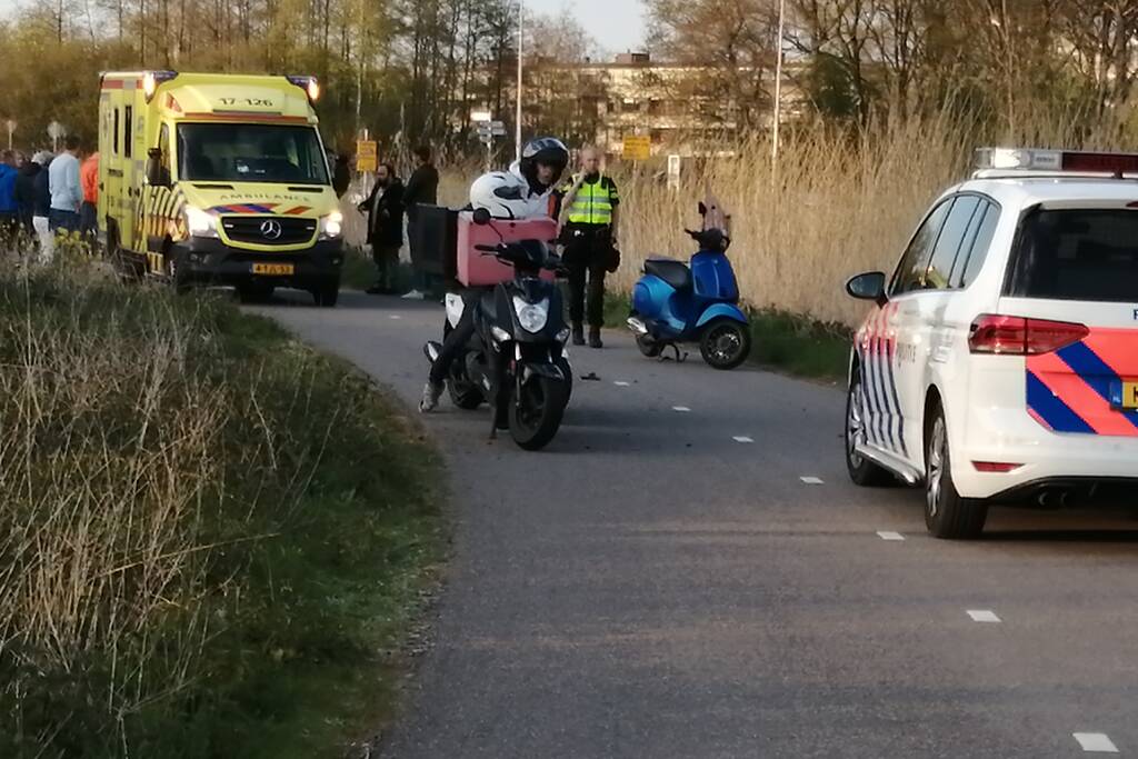 Schade bij ongeval met scooter