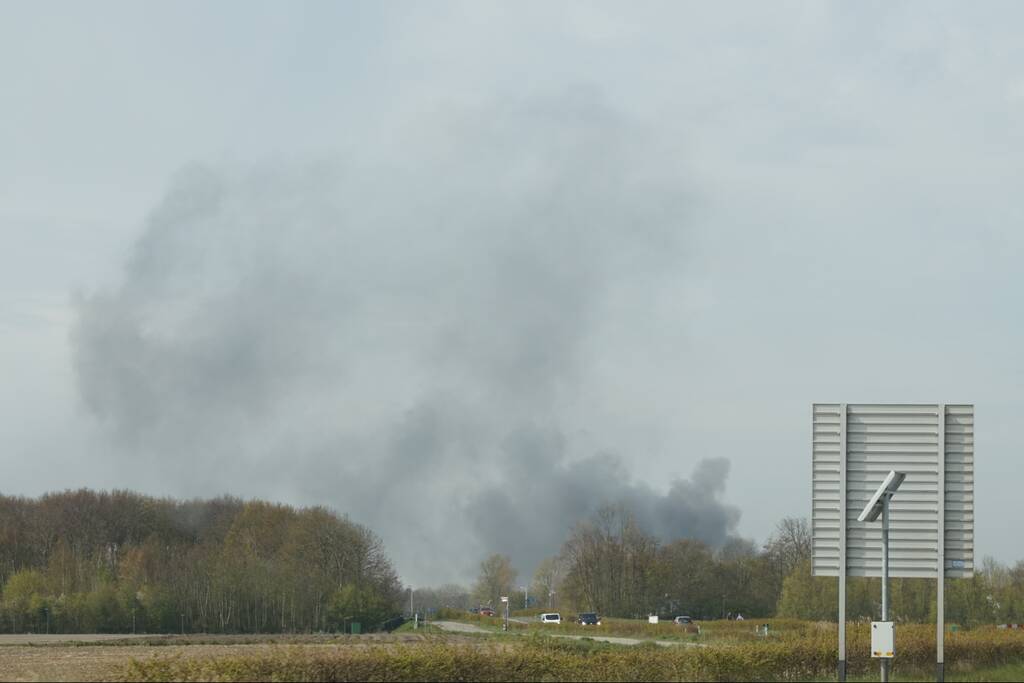 Caravan op camping Duinrand verwoest door brand