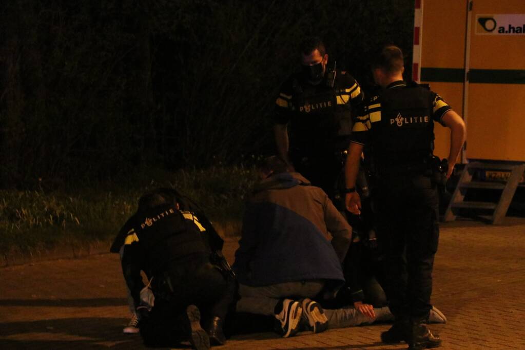 Persoon aangehouden na schietpartij