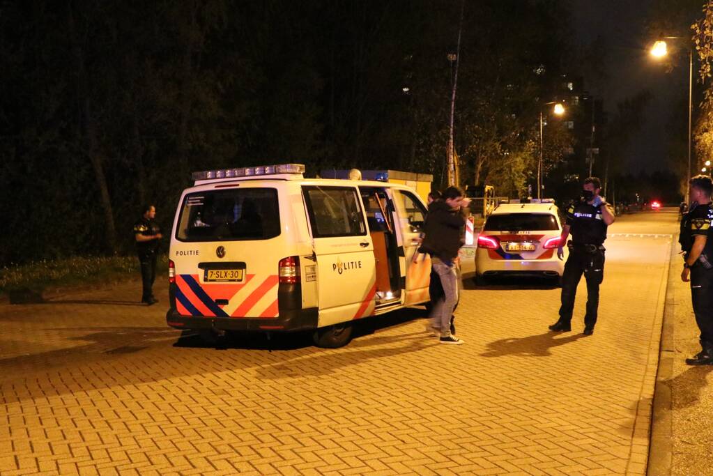 Persoon aangehouden na schietpartij