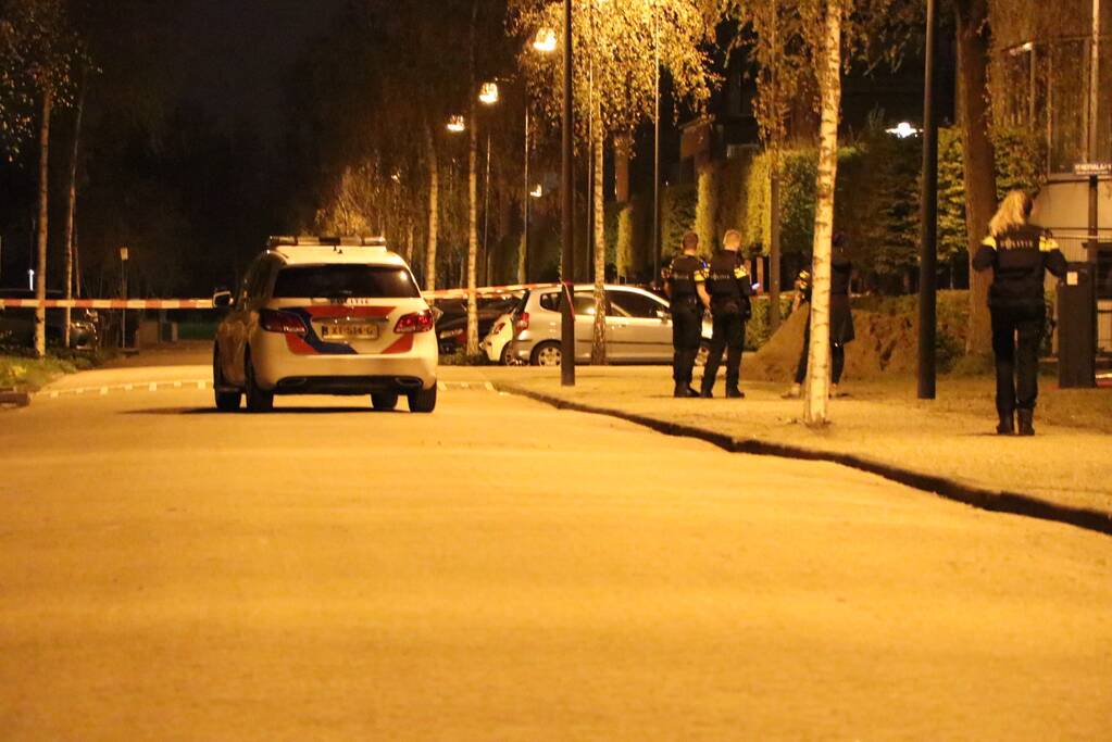 Persoon aangehouden na schietpartij