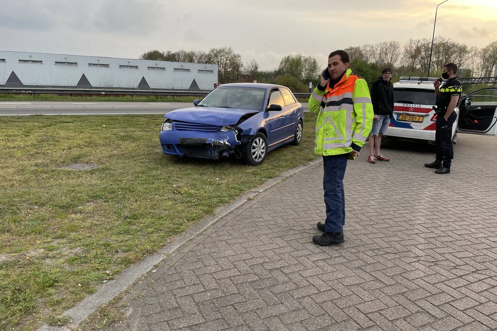 Schade bij kop-staart botsing