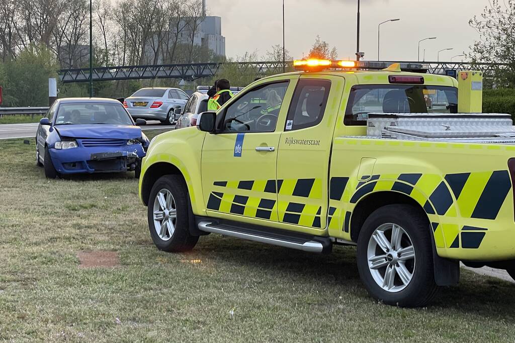 Schade bij kop-staart botsing