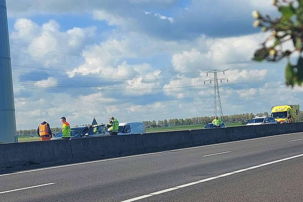 Kop- staartbotsing tussen twee voertuigen