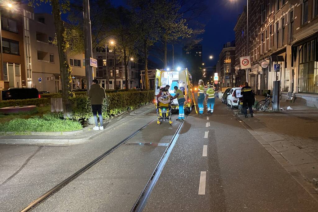 Scooterrijder gewond bij eenzijdig verkeersongeval