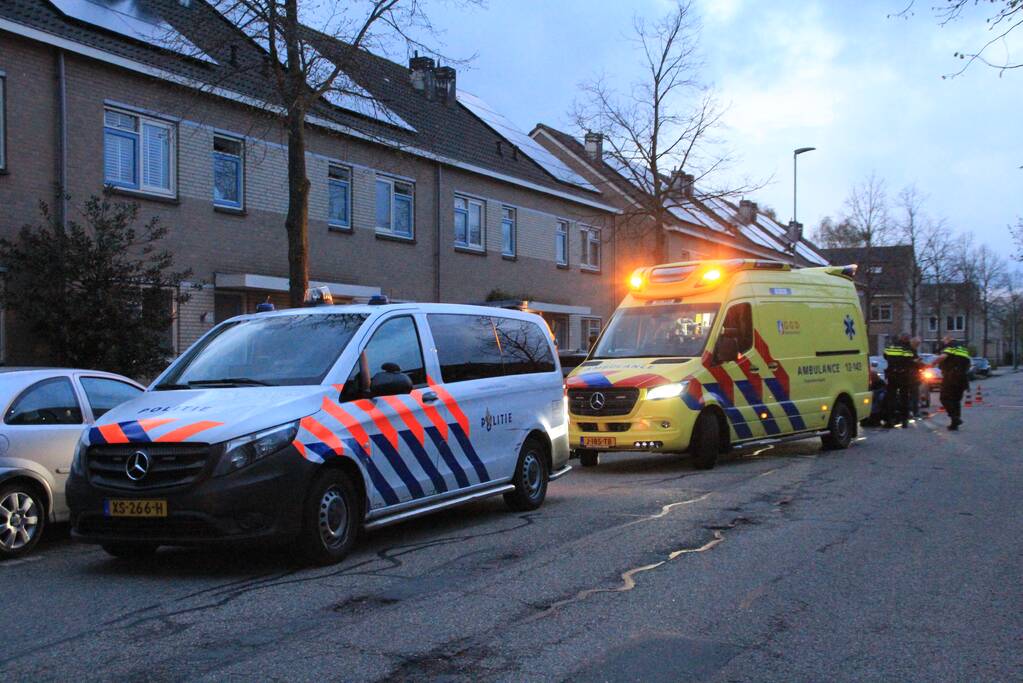 Scooterrijder gewond bij verkeersongeval