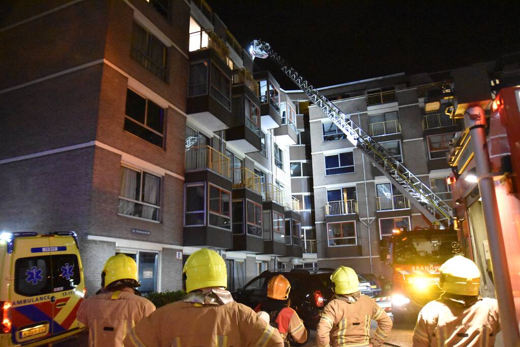 Uitslaande brand in studentenhuis