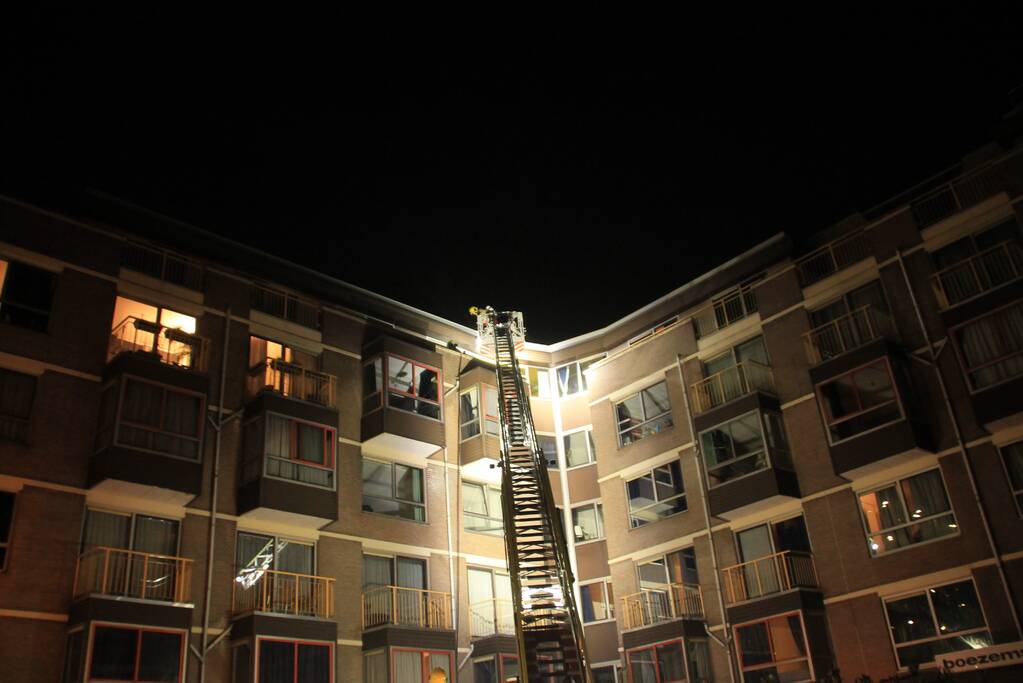 Uitslaande brand in studentenhuis