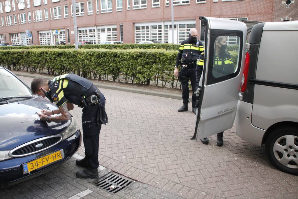 Onrust bij ongeval tussen auto en scooter