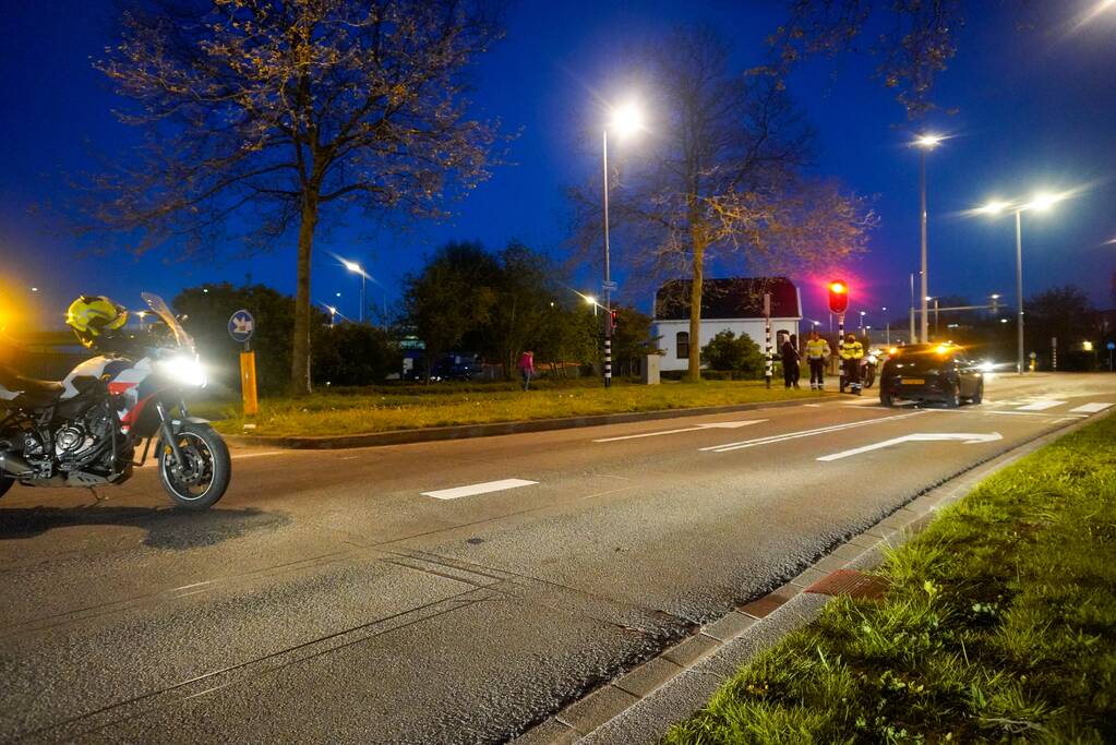 Veel schade bij kop-staartbotsing