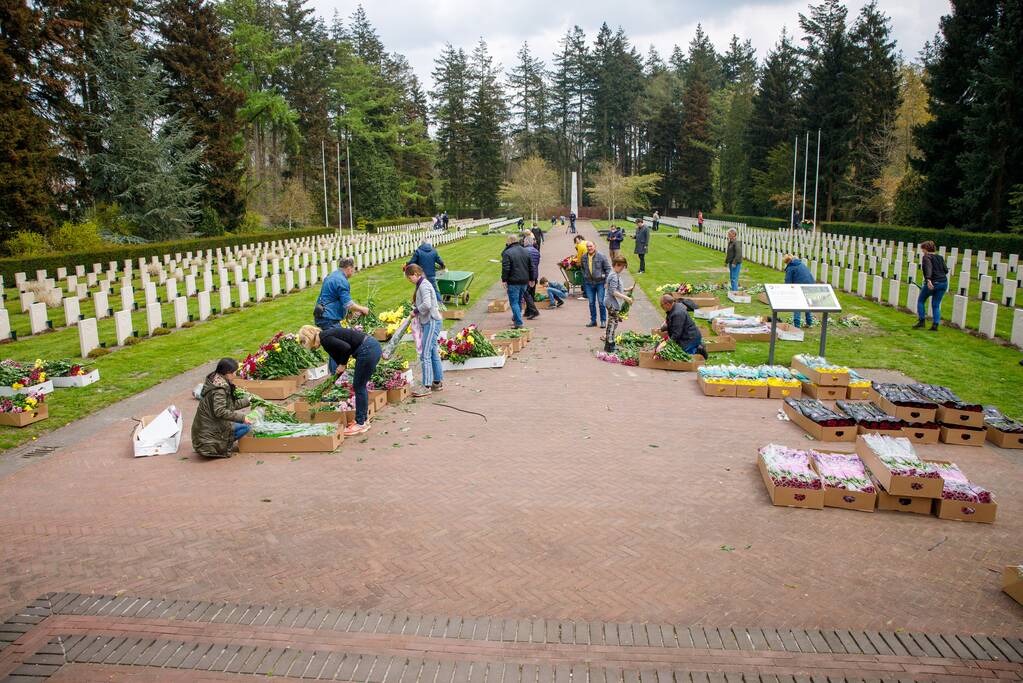 Bloemlegging Sovjet Ereveld