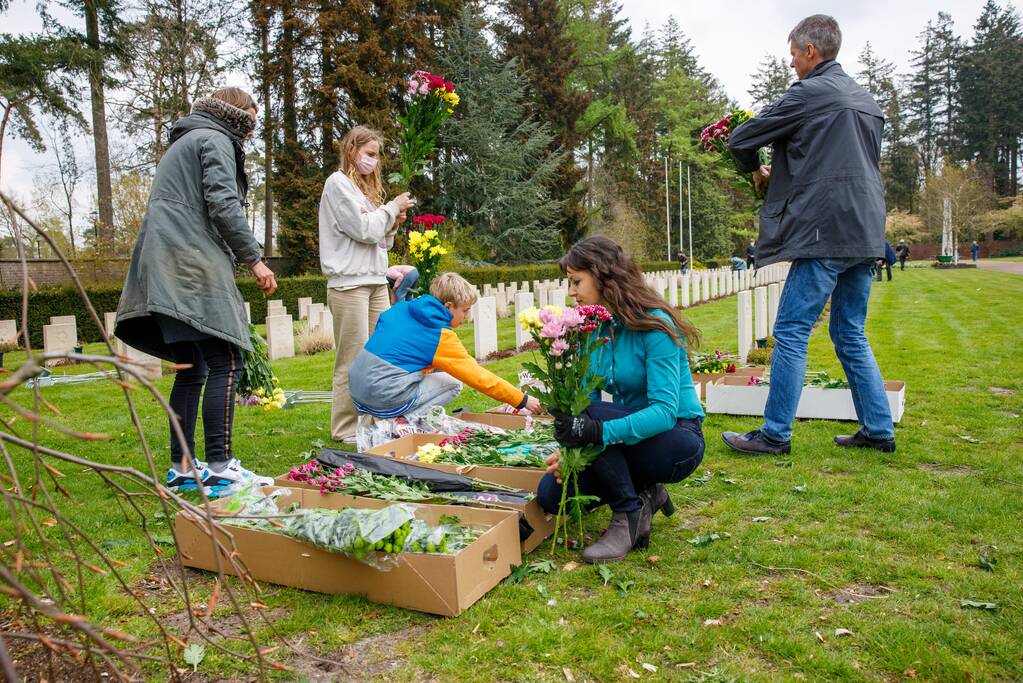 Bloemlegging Sovjet Ereveld